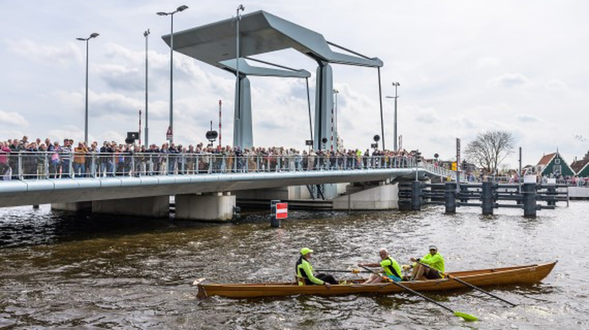 Zaanbrug officieel geopend.