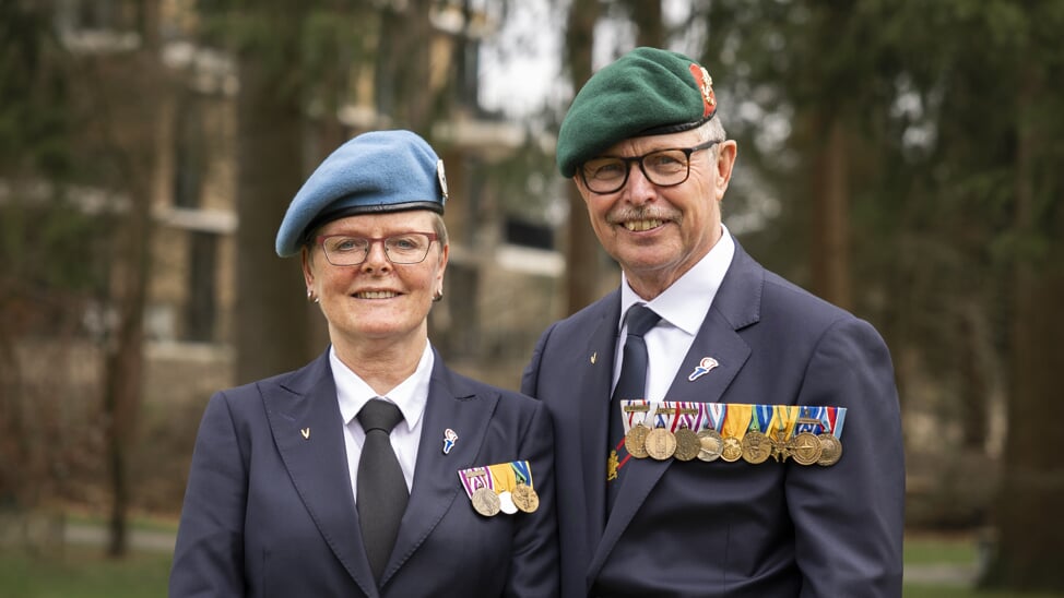 Veteranen Leo en Jenny uit Den Helder.