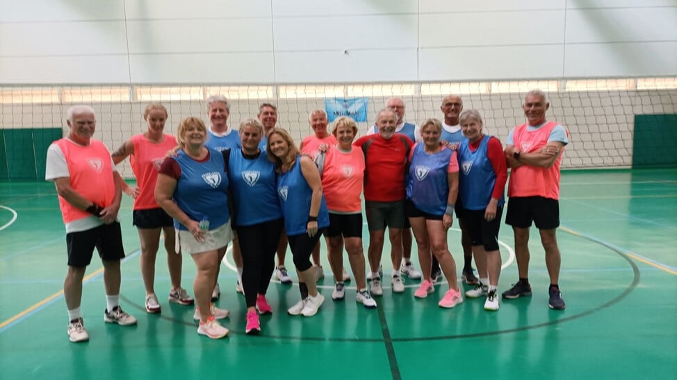 Leden van Nederlands Volleybal Andalusië 50+.