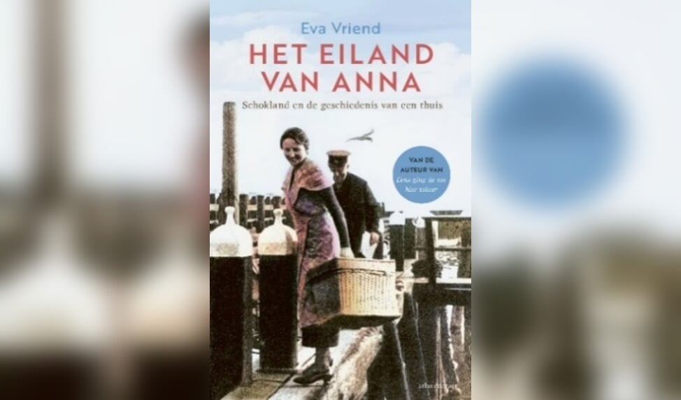 Boekcover van boek met verhaal over het verdwenen eiland Schokland. 
