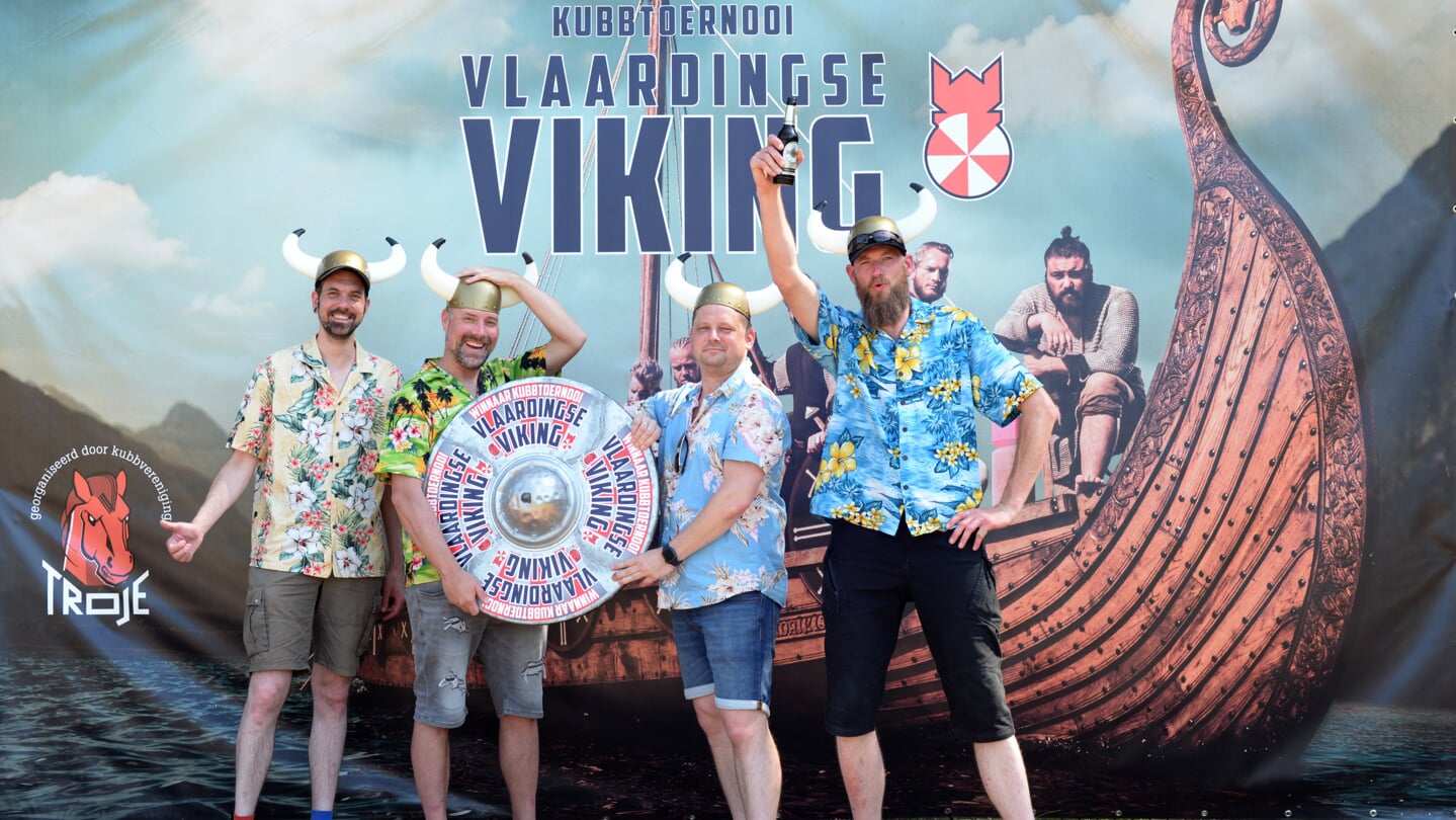  Op de Vlaardingse Viking speelt ieder team het spel op zijn eigen niveau.
