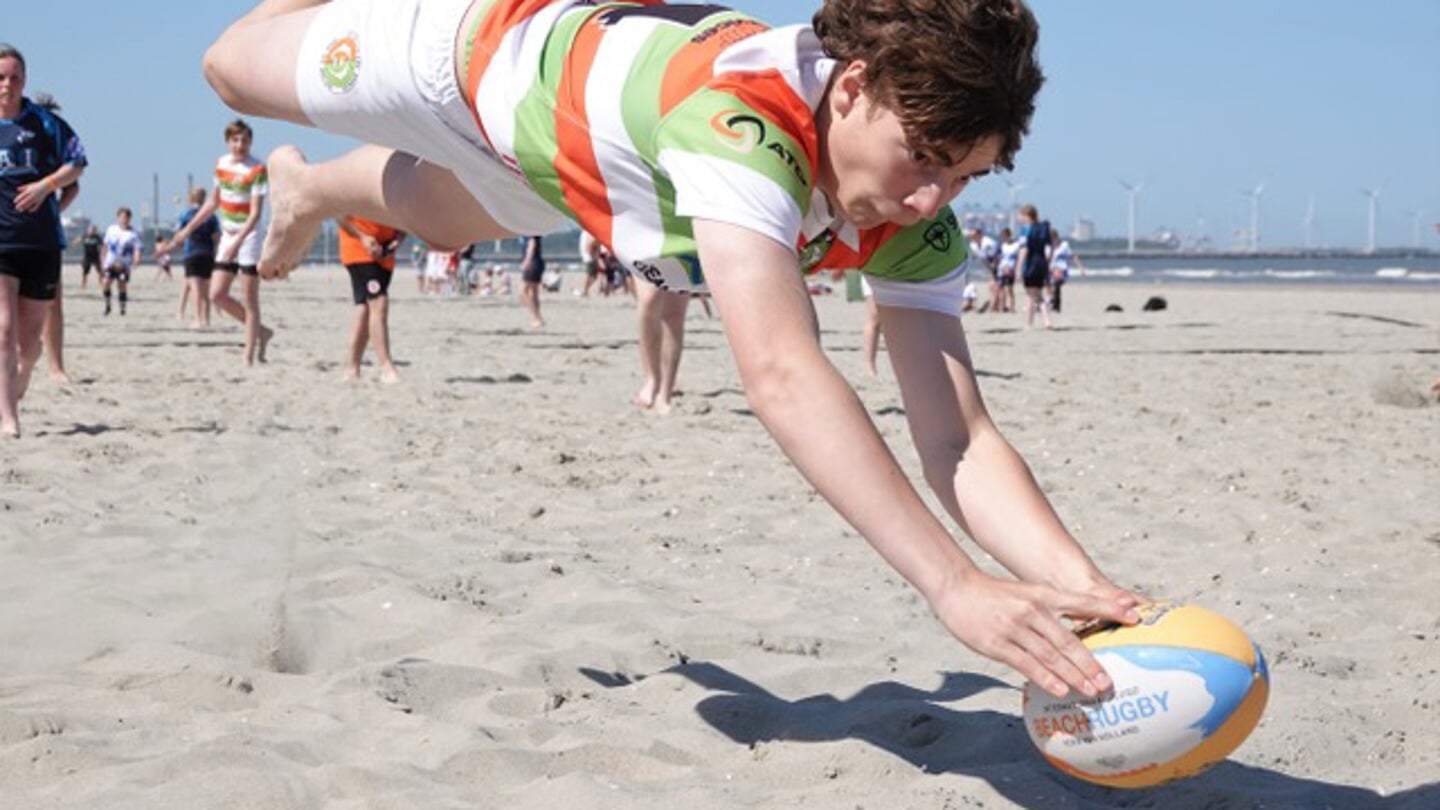 Jeugdbeachrugby in Hoek van Holland | Al het nieuws uit Westland