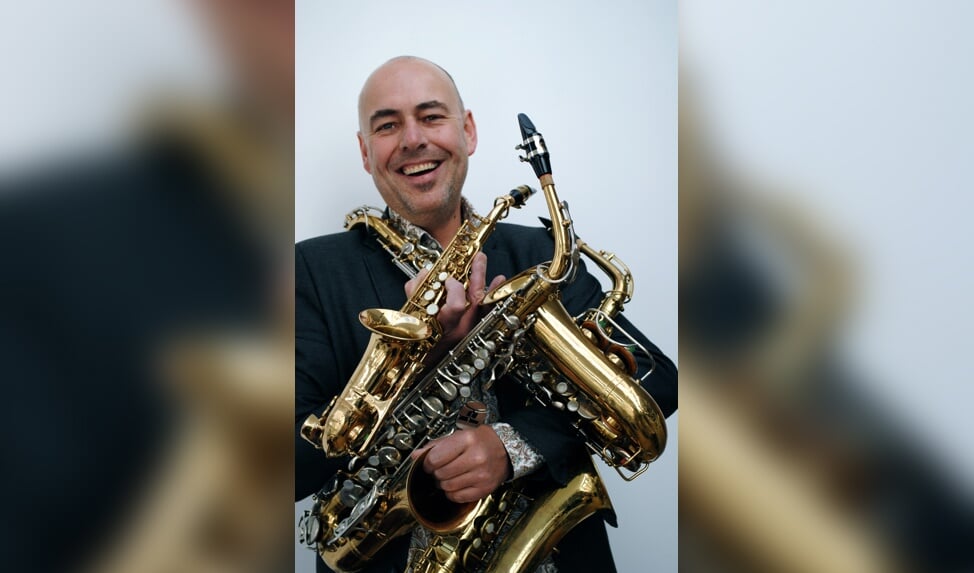 Saxofonist Victor Posch.