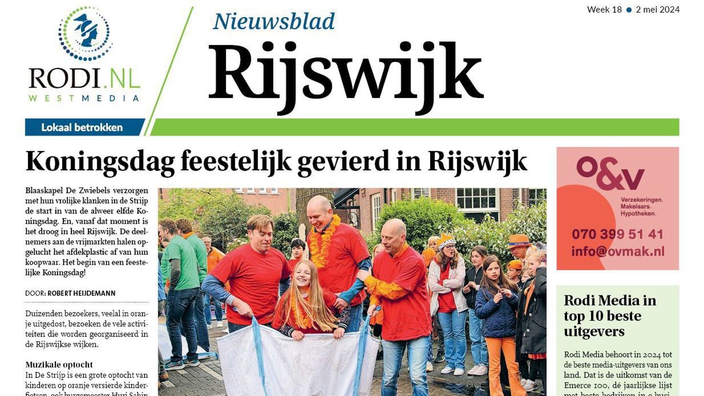 Nieuwsblad Rijswijk 2024-18.