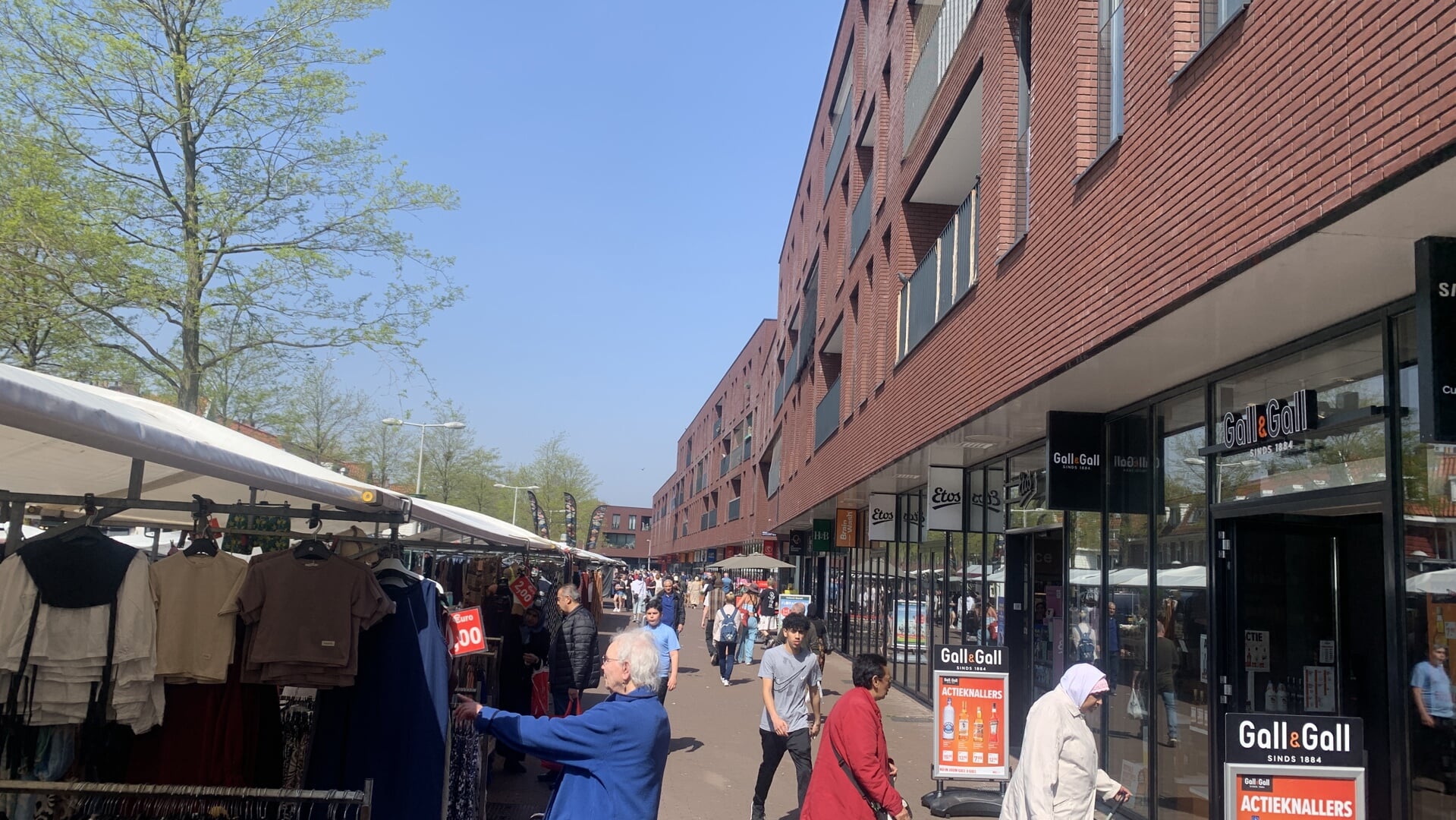 ooit grootste markt Amsterdam 