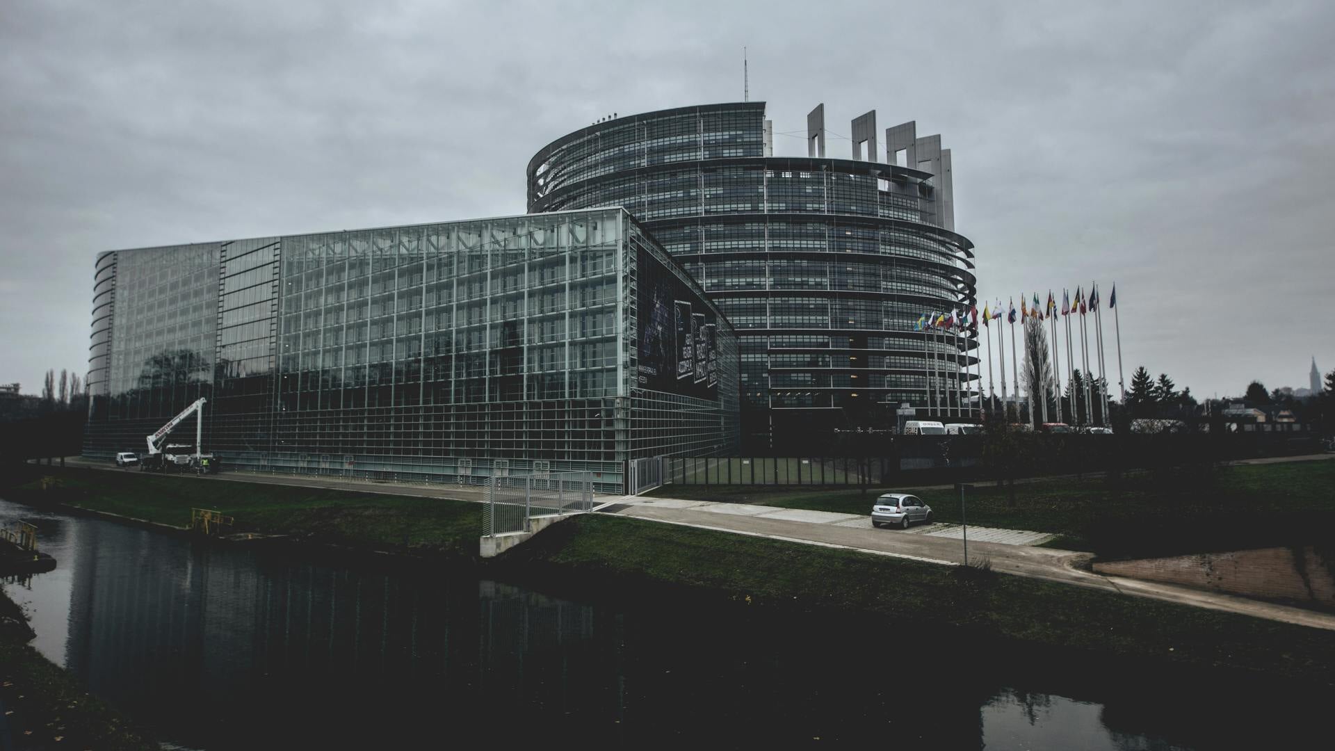 Straatsburg, de zetel van het Europees Parlement.
