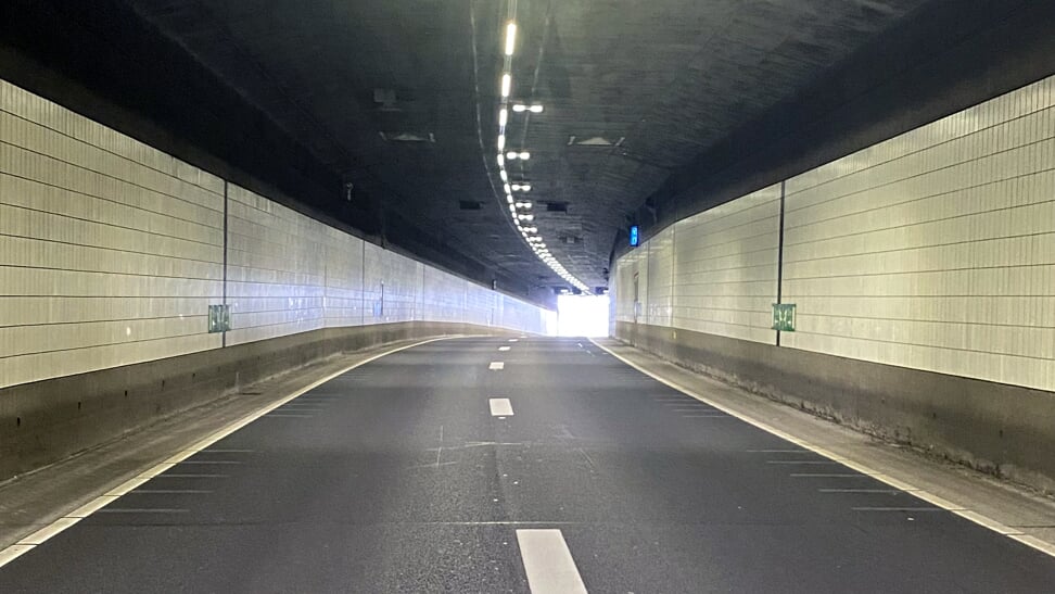 Nieuwe verlichting Sijtwendetunnel