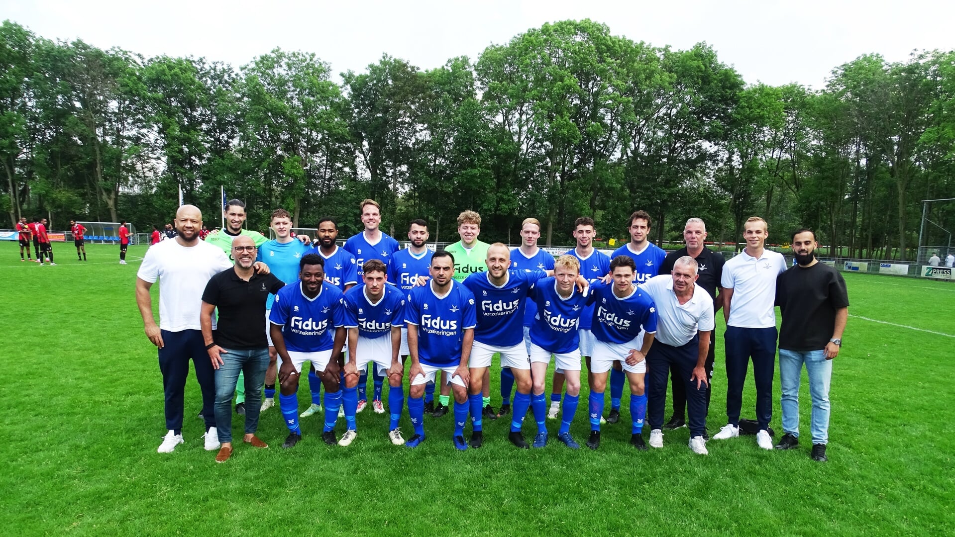 PPSC begon zaterdag opgewekt aan de laatste competitiewedstrijd en zette die blijheid om in 1-0 winst op Maense. (Foto: RWM).  
