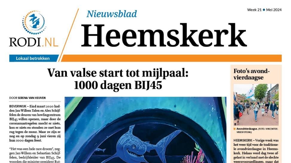 Nieuwsblad Heemskerk.