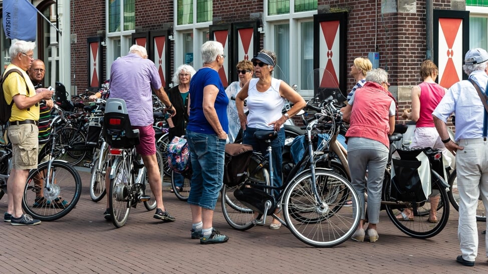 De start van de fietstocht is bij de VVV-Museumwinkel aan de Peperstraat. 