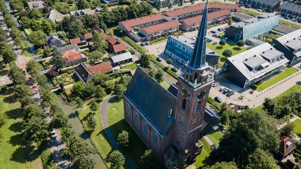 Kerktoren Keyserkerk maanden in de steigers vanwege groot onderhoud