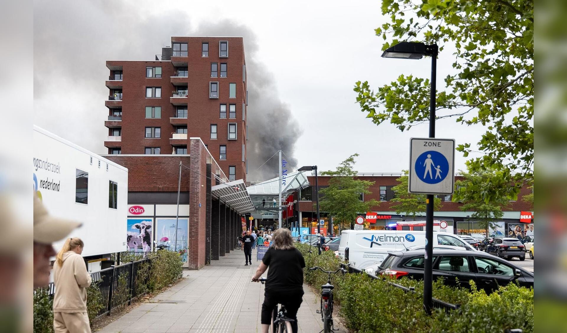 Video Grote Brand Winkelcentrum De Mare Alkmaar Onder Controle Al Het Nieuws Uit Alkmaar