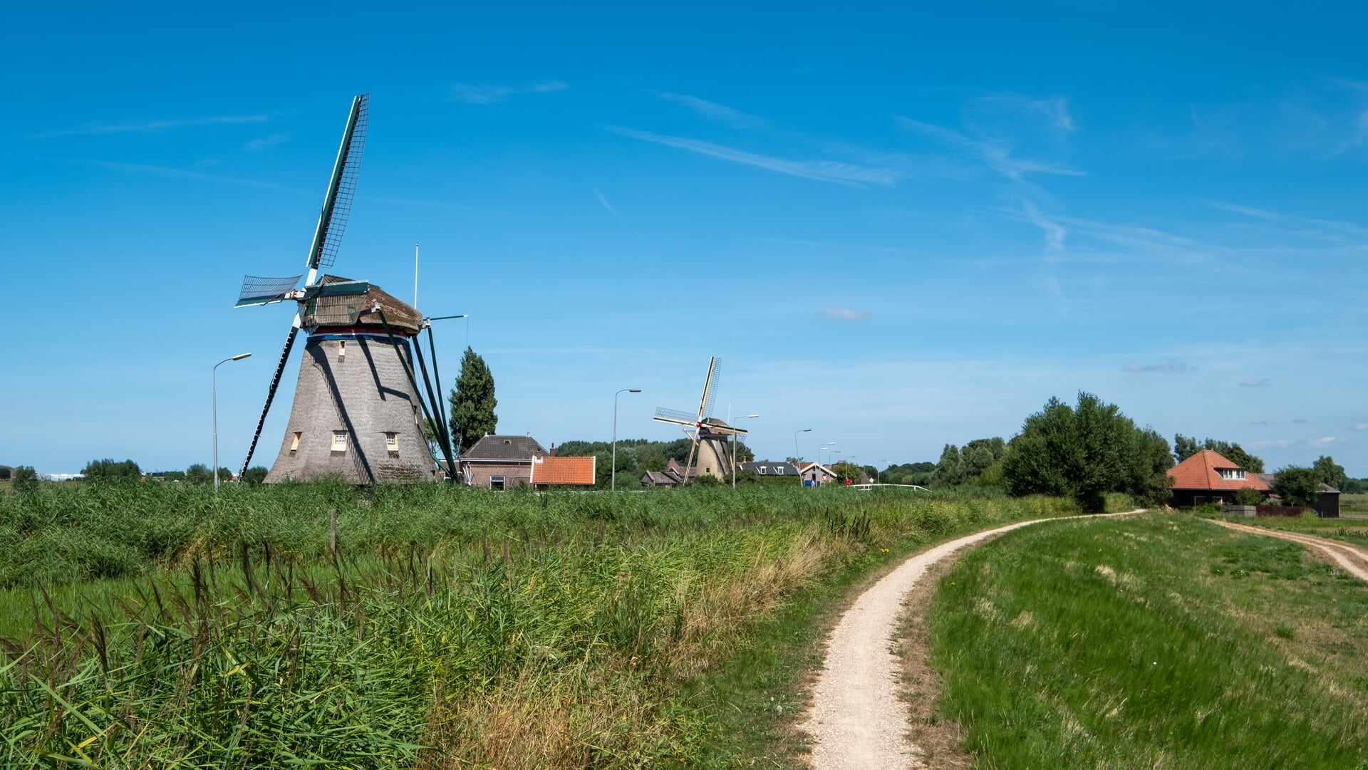 Landschap in Maasland. Foto ter illustratie.