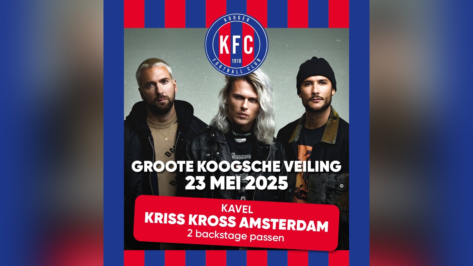 Wie gaat er naar huis met de backstagekaarten voor Kriss Kross Amsterdam?