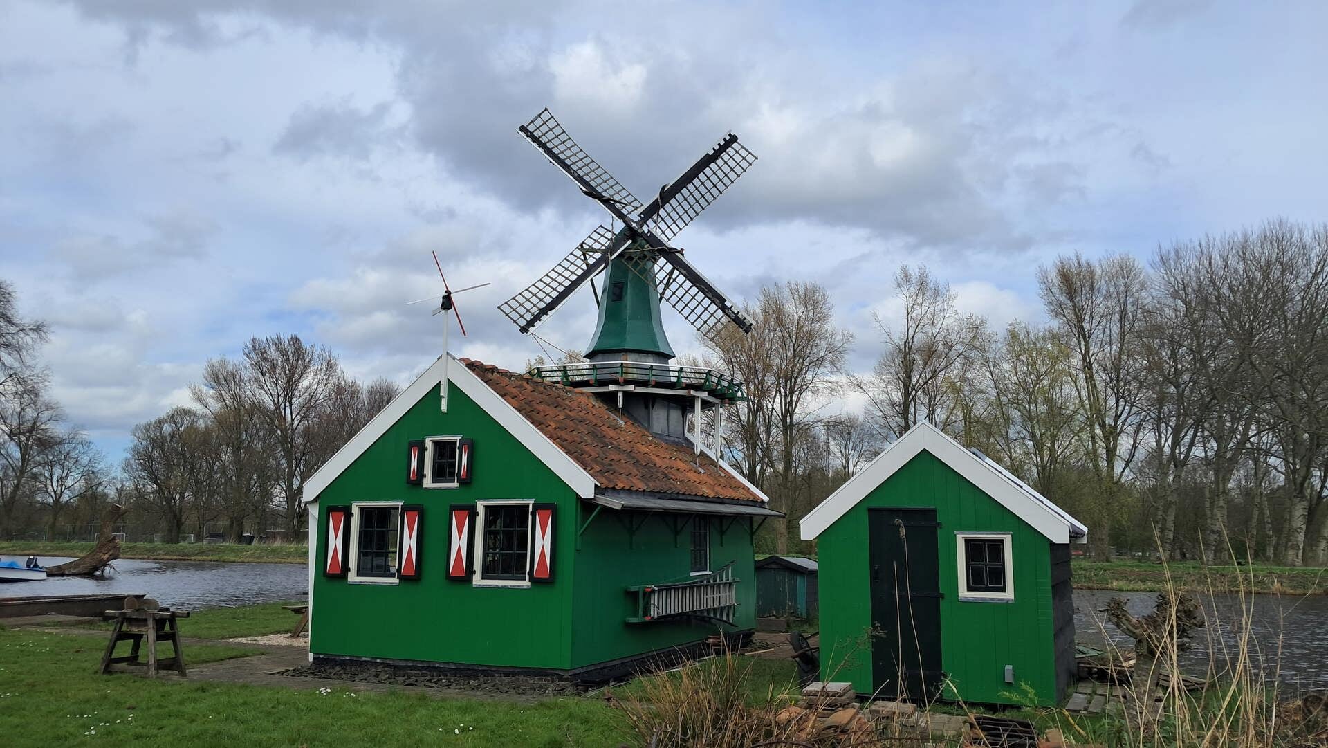 Biksteenmolen De Vlijt.
