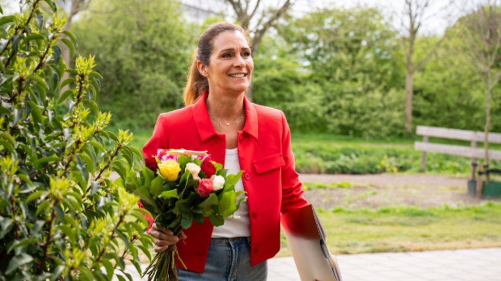 Postcode Loterij-ambassadeur Quinty Trustfull.
