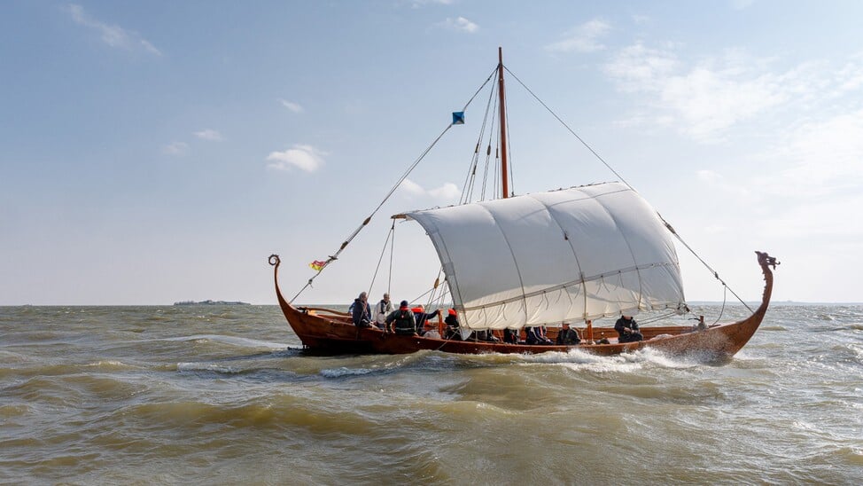 Bezoek het vikingschip DORESTAT-1 op 20 en 21 augustus tijdens SAIL!