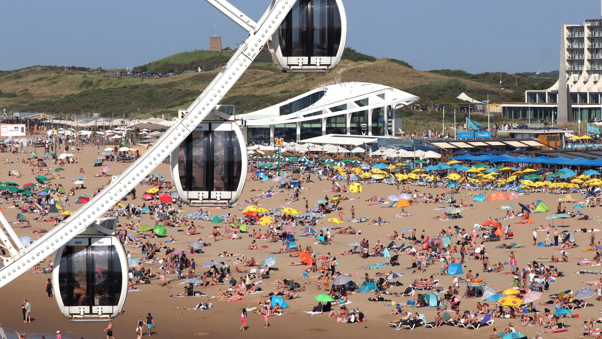Strand van Scheveningen.
