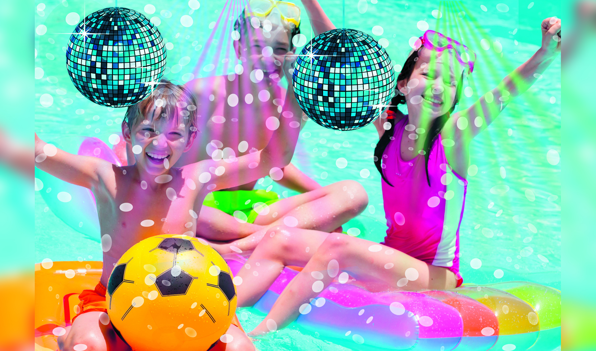 Kom aanstaande vrijdag disco-zwemmen in Het Zwembad. Dat wordt één groot feest! (Foto: archief Rodi Media)