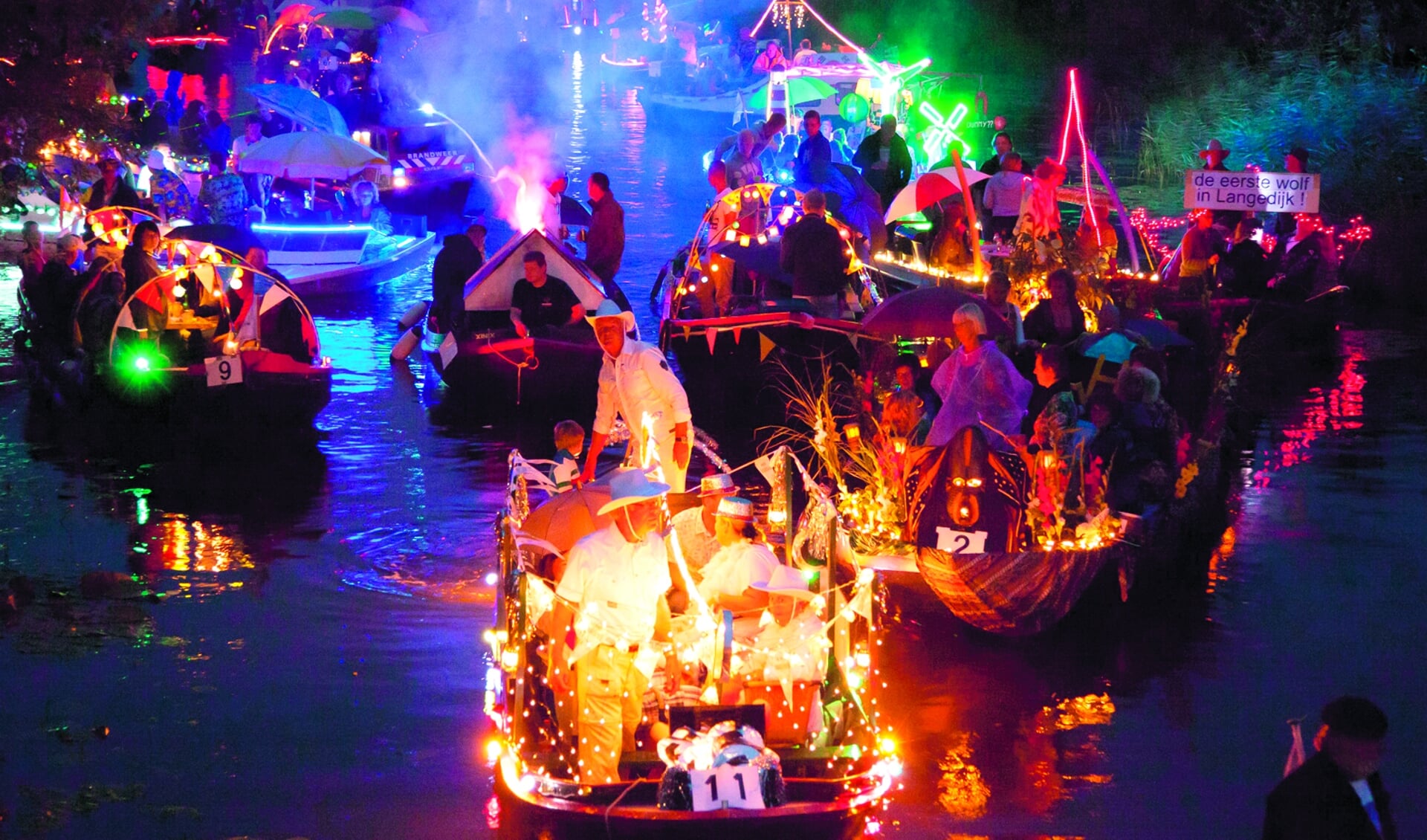 Lichtjesavond van Langedijk Waterrijk op vrijdag 24 augustus. (Foto: aangeleverd).