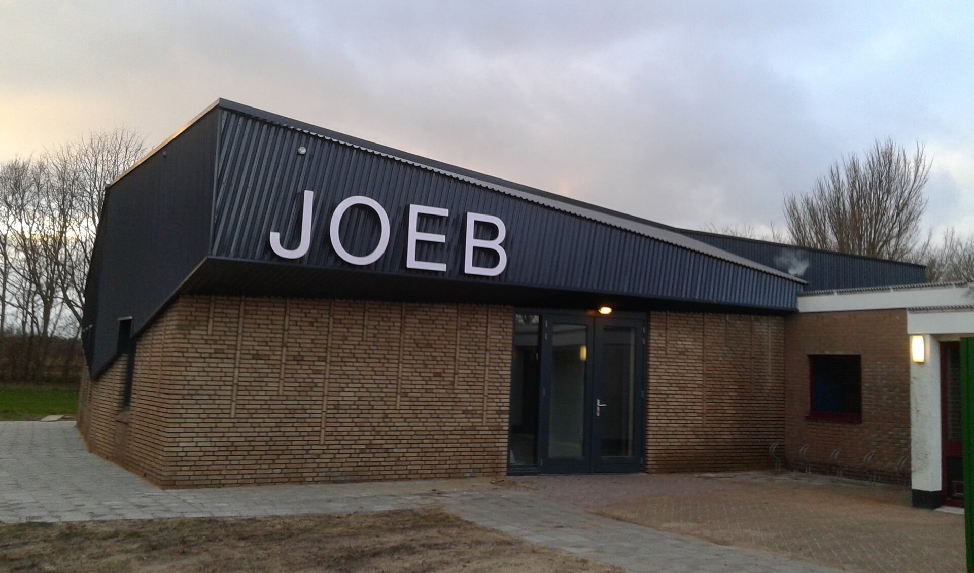 Het nieuwe jeugdhonk van JOEB. (Foto: Fred Valkering)