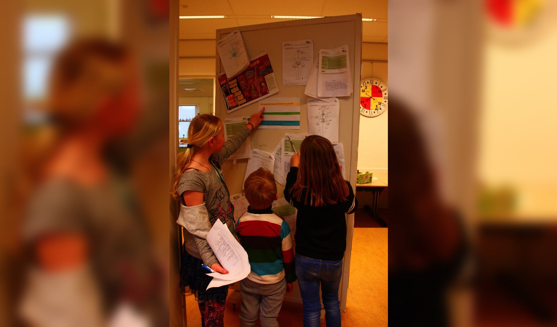 Kinderen van basisschool De Gouwzee in Monnickendam sloten het project Fit en gezond af. (Foto: aangeleverd) 