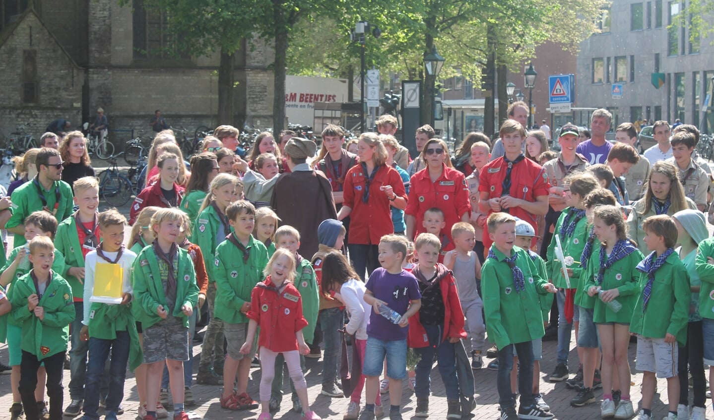 Scouting Alkmaar viert honderdjarig bestaan. (Foto's: aangeleverd)