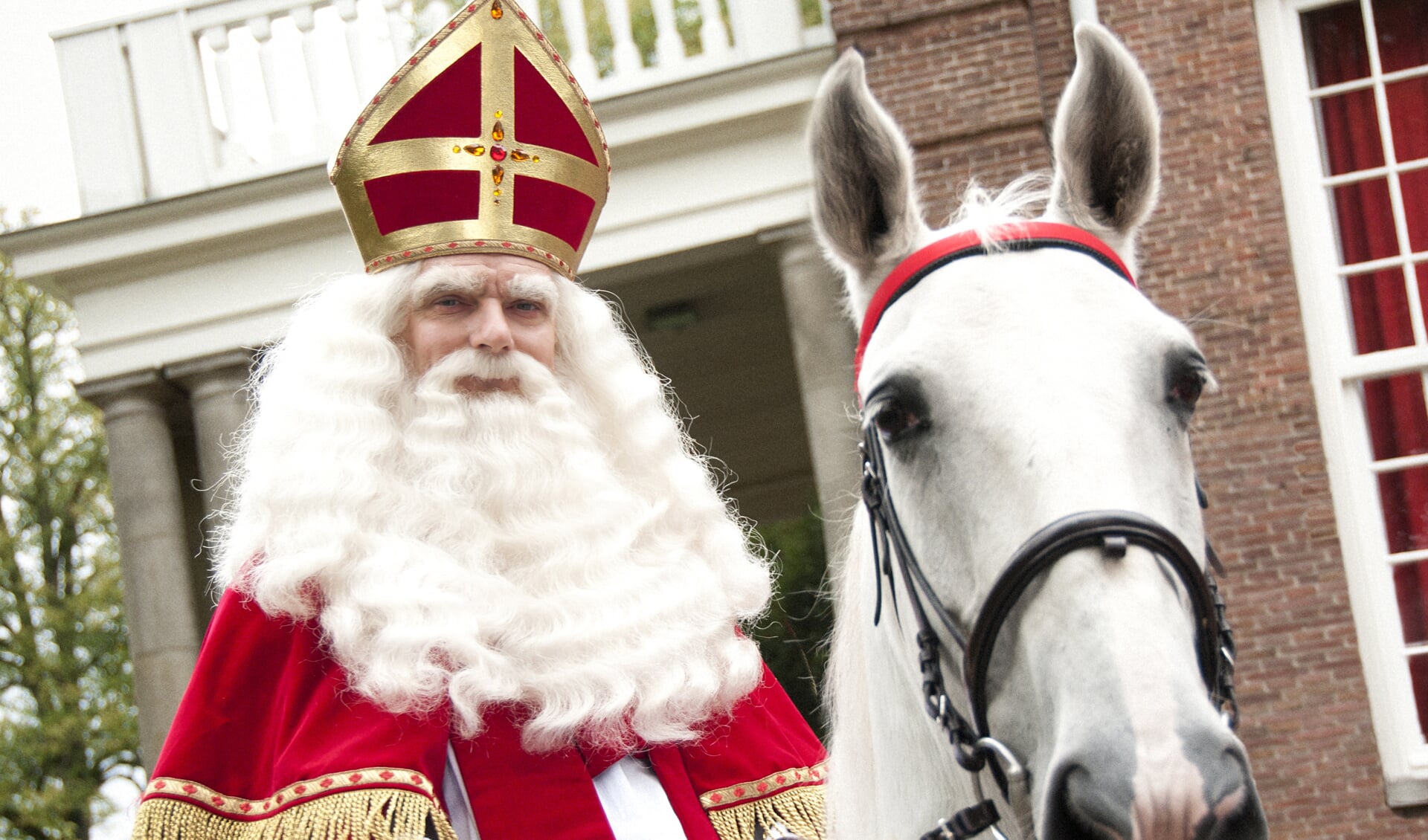 Sinterklaas kijkt ernaar uit de Zaanse kinderen te ontmoeten. (Foto: Gemeente Zaanstad)