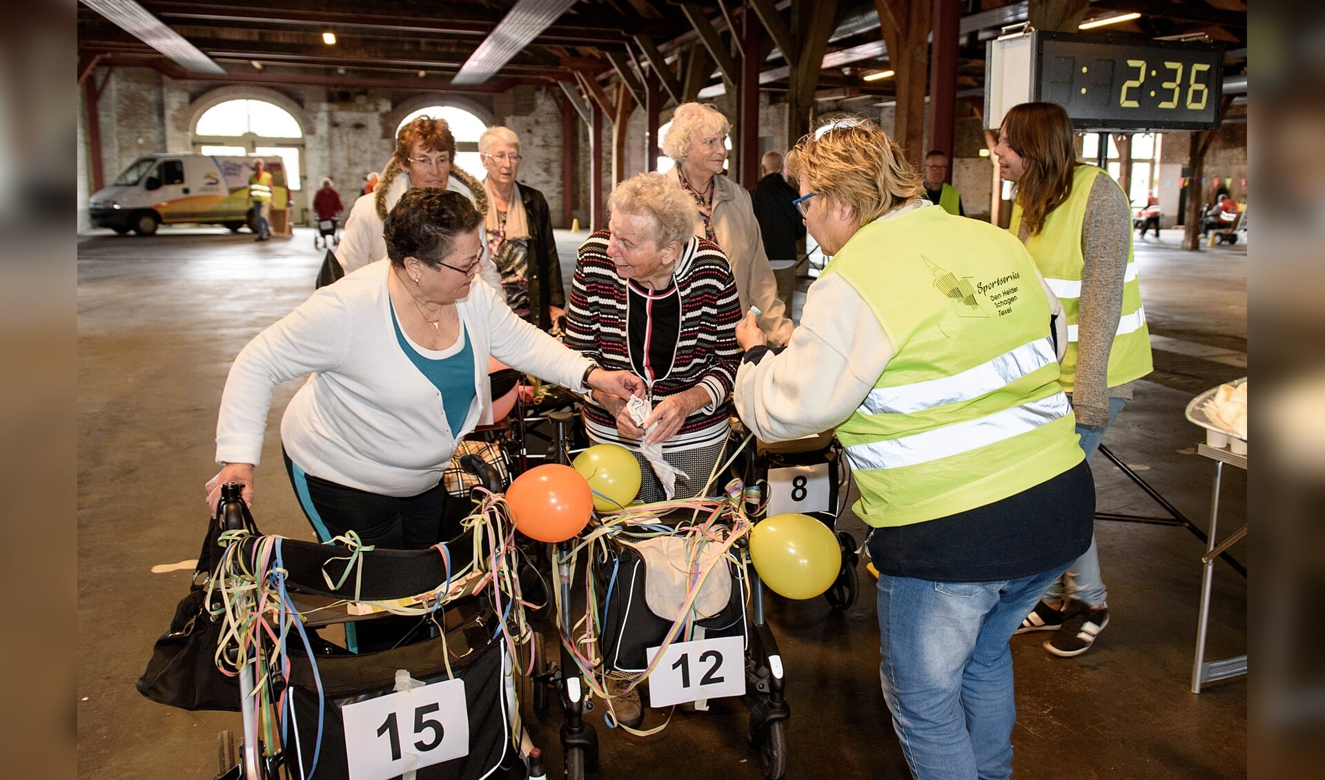 Team Sportservice Den Helder organiseert een (rollator)wandelloop. (Foto: aangeleverd)