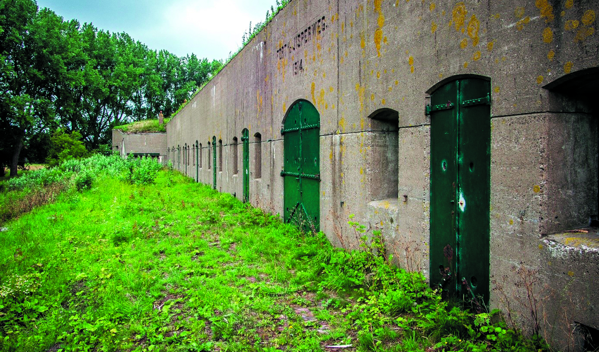 Het doorgaans gesloten fort aan de Jisperweg is zondag 24 juni open voor publiek. (Foto: aangeleverd)