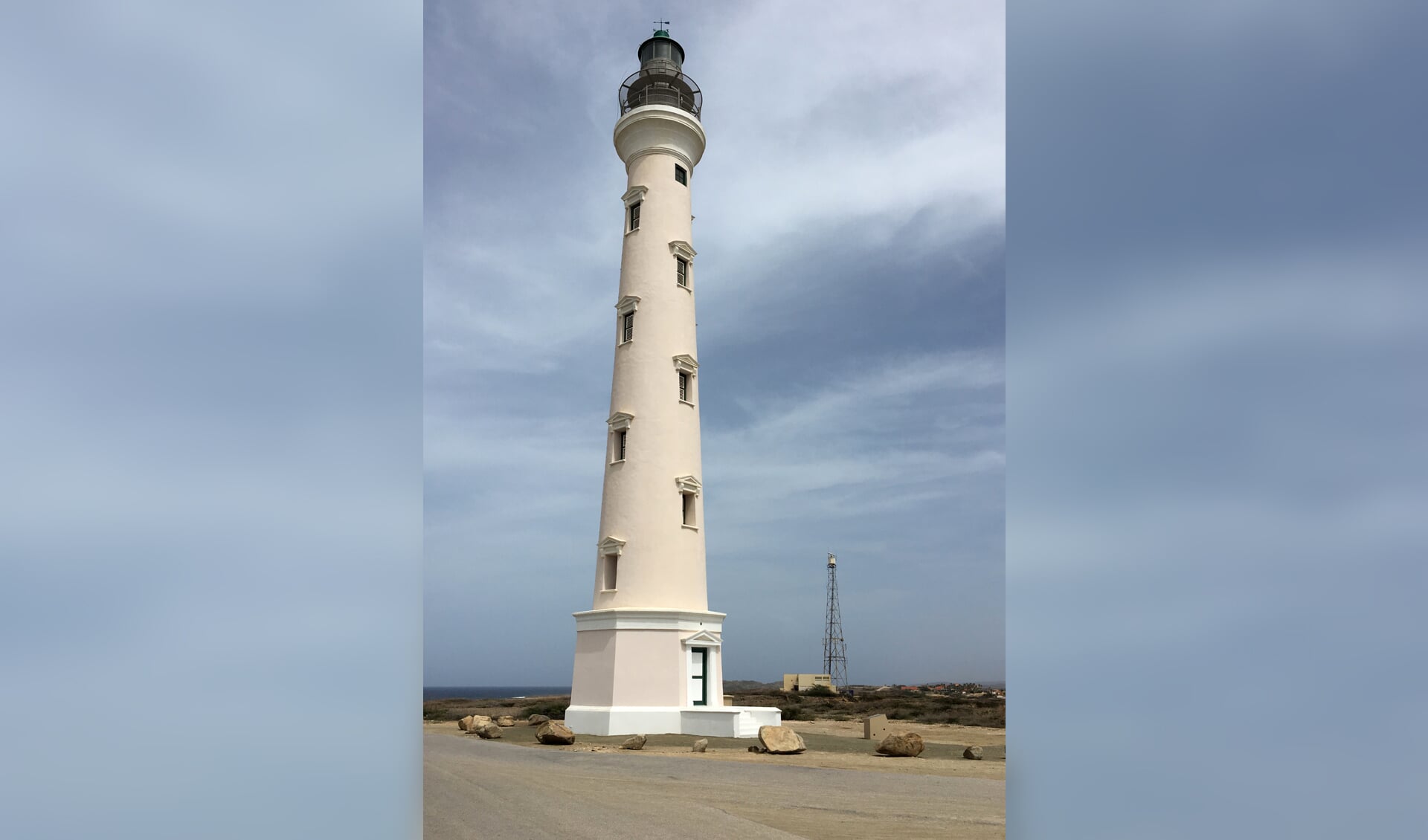 California Lighthouse op Aruba. (Tekst: Frits van Eck, foto: Piet Kager)