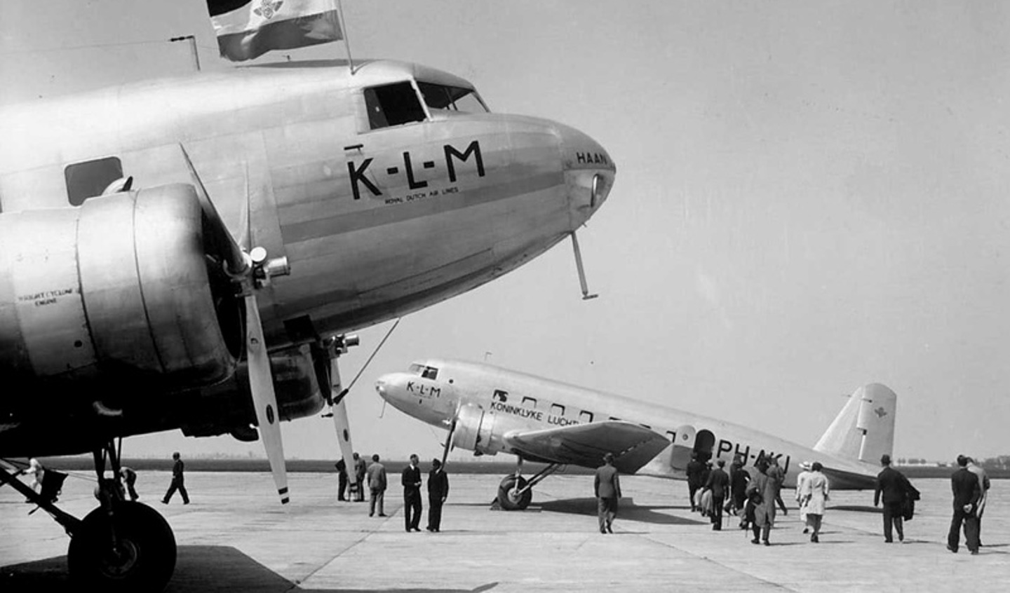 De Douglas DC-2 voor de opknapbeurt. (Foto: aangeleverd)
