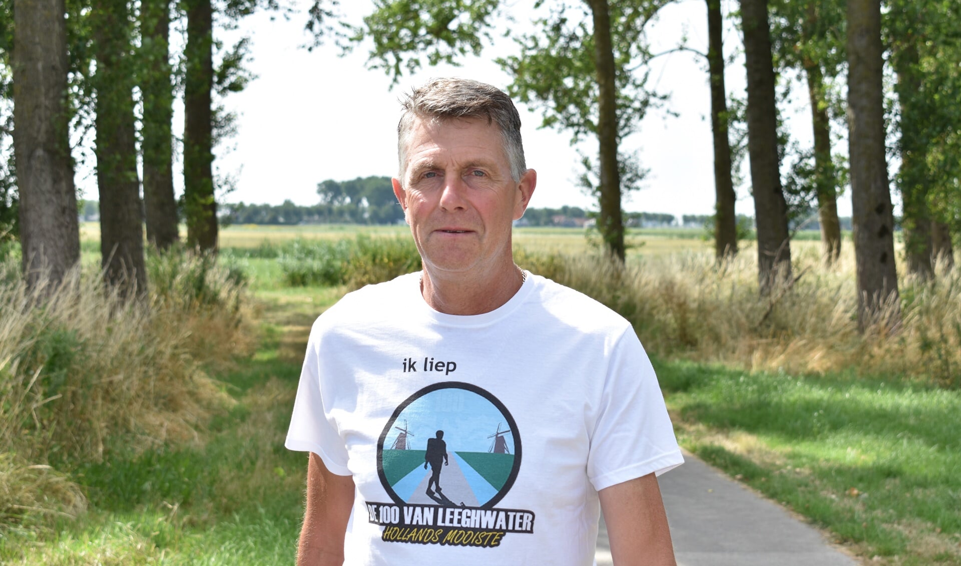 Dirk-Jan wandelde meerdere tochten van 100 kilometer en heeft alweer zin in de 100 van Leeghwater! (Foto: Daan Ruijter/Rodi Media)