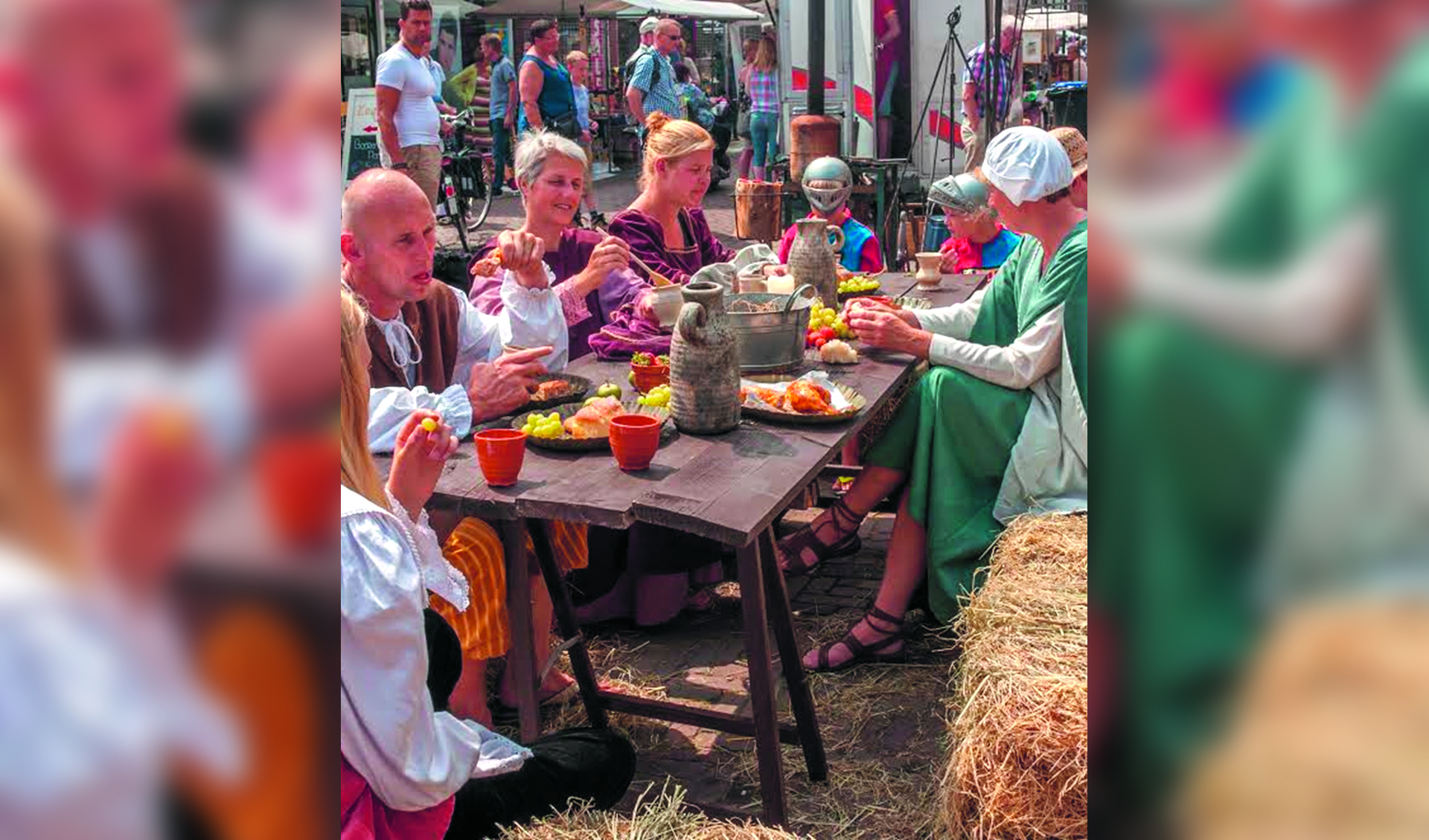 Dit keer straalt de zomermarkt de middeleeuwen uit. (Foto: RG-Fotografie)