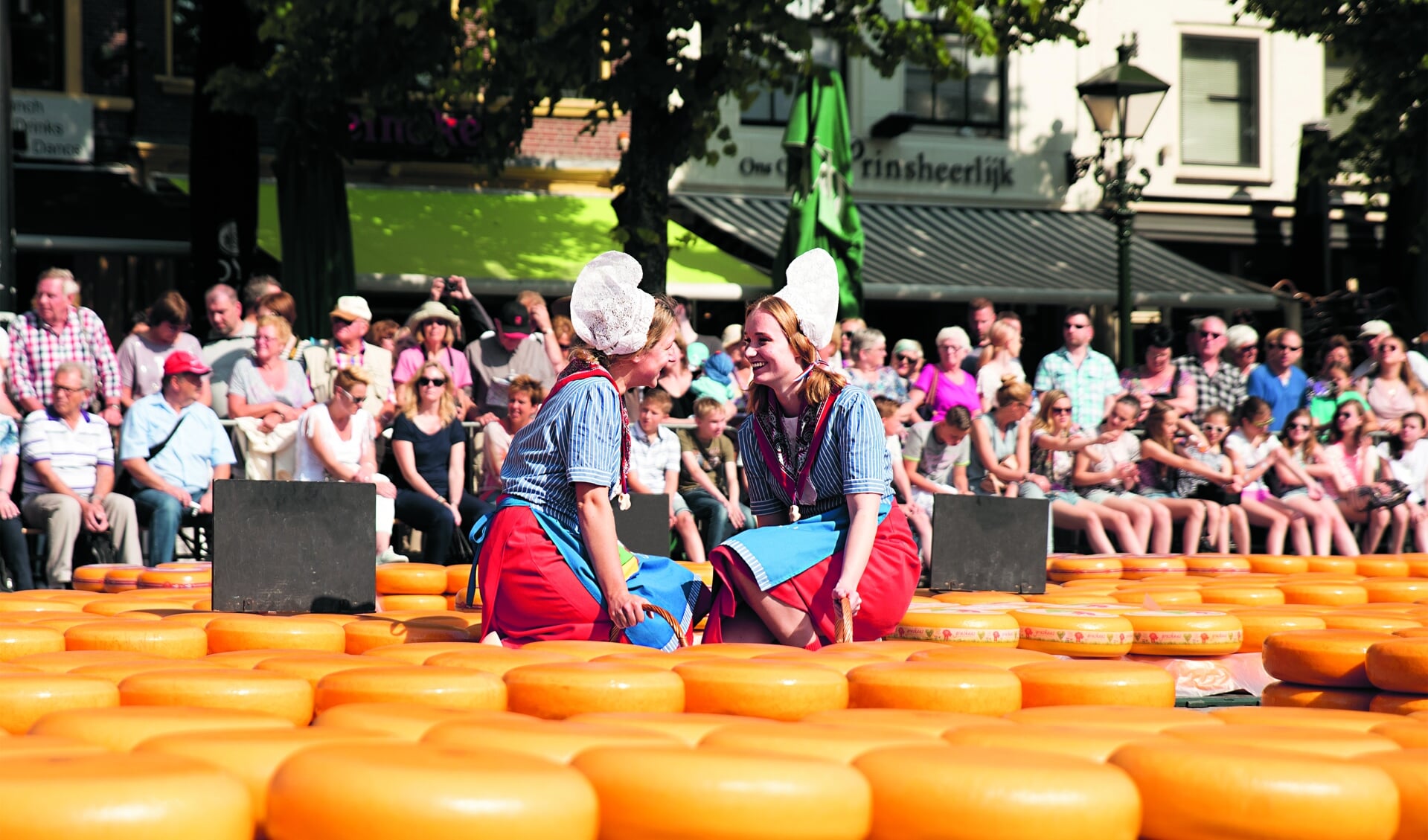 De kaasmarkt verhuist woensdag 12 september voor even naar de winkelcentrum de Mare. (Foto: aangeleverd)