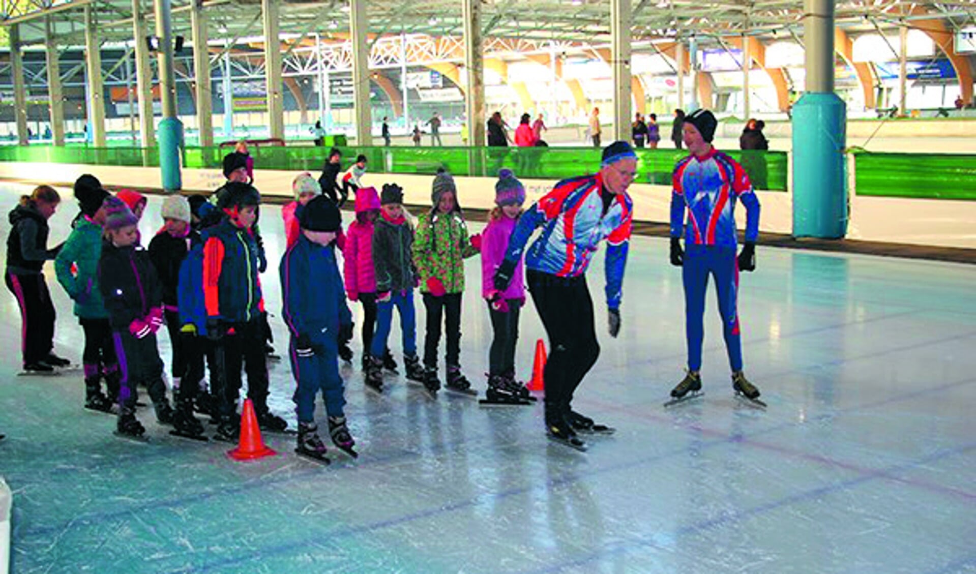 Schoolschaatsen met ‘Kees Jongert’