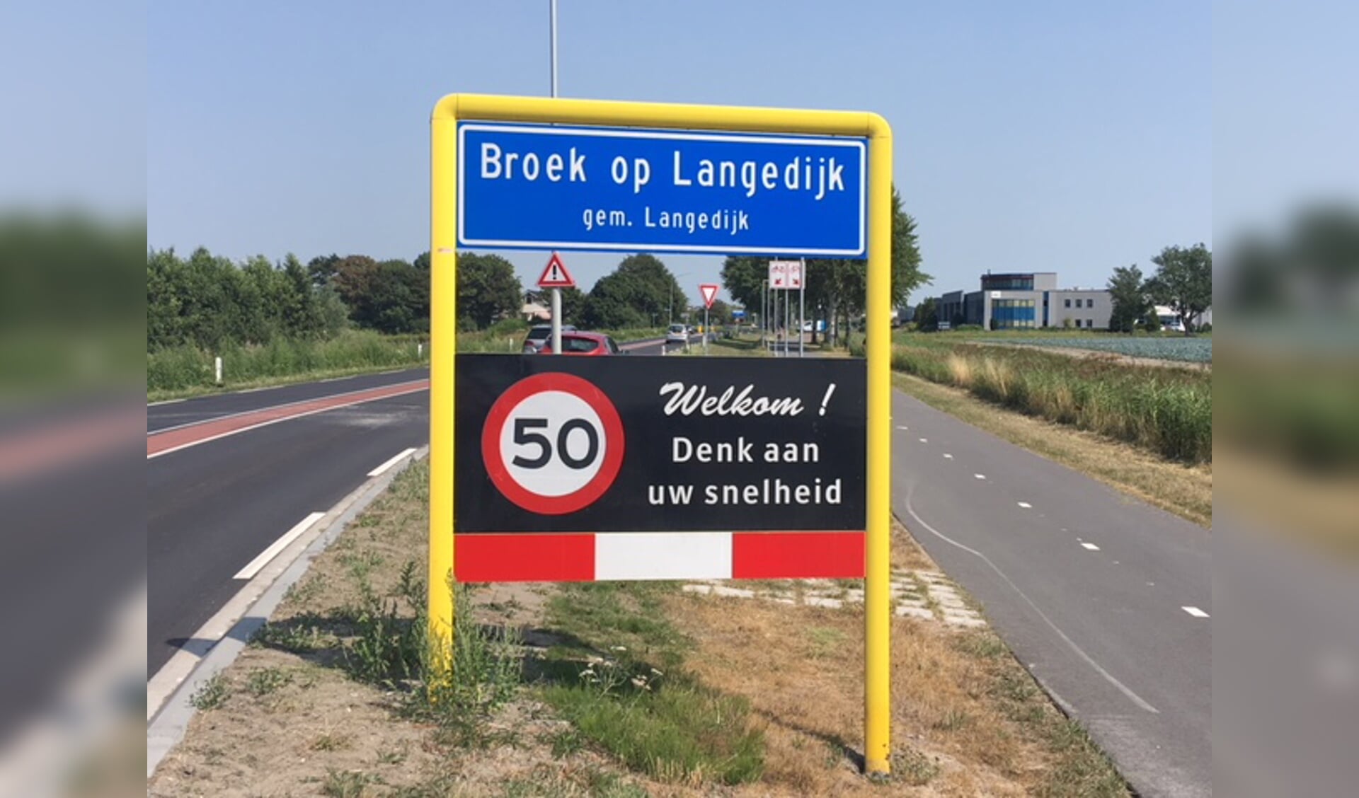Langedijk...waar een klein dorp groot in is. (FotoJB/RM)