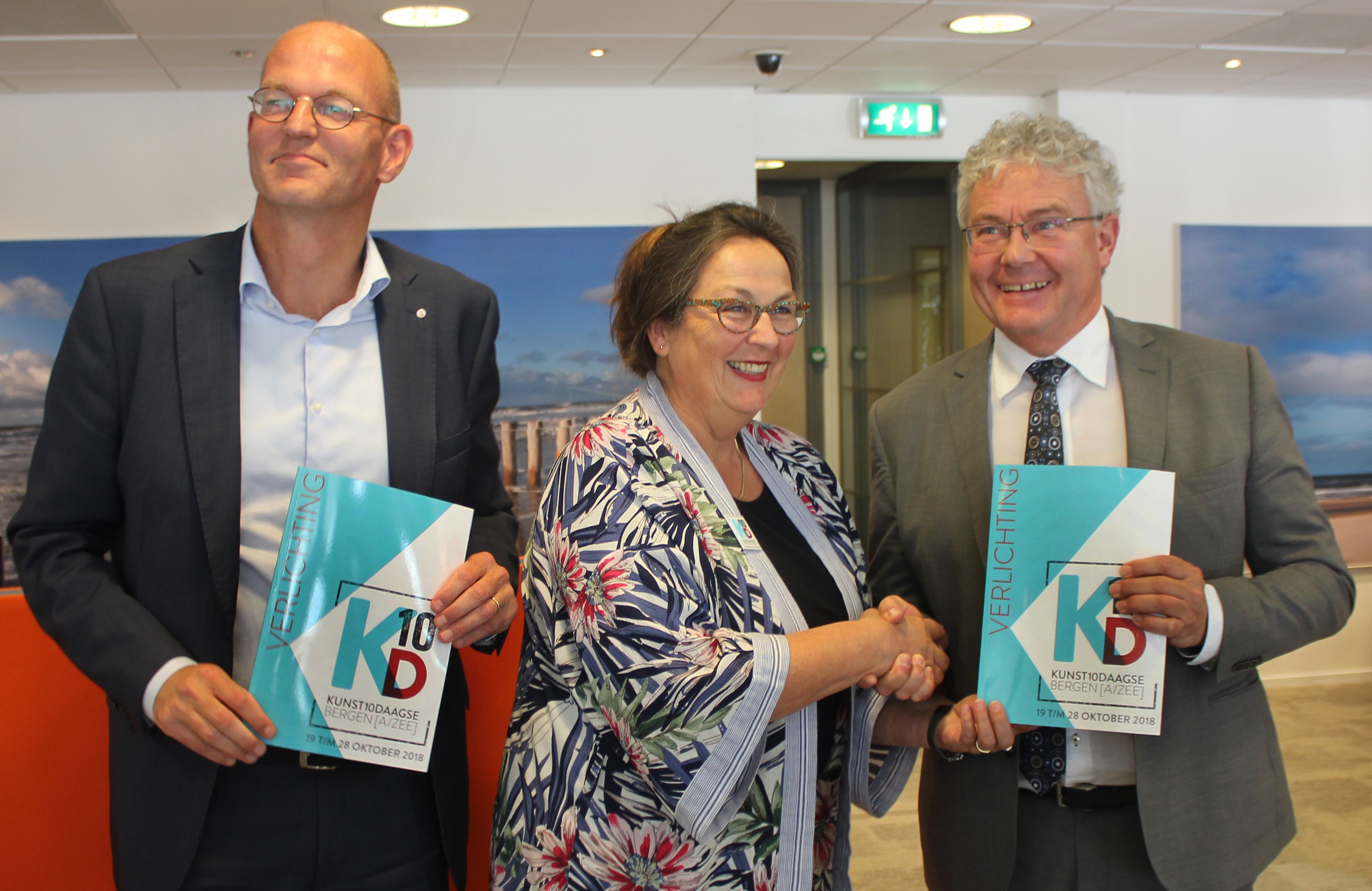 V. l.n.r. Jan Klaver, Thea Dekker, Jan Houtenbos. (Foto: Artmaster / Peter Homan)