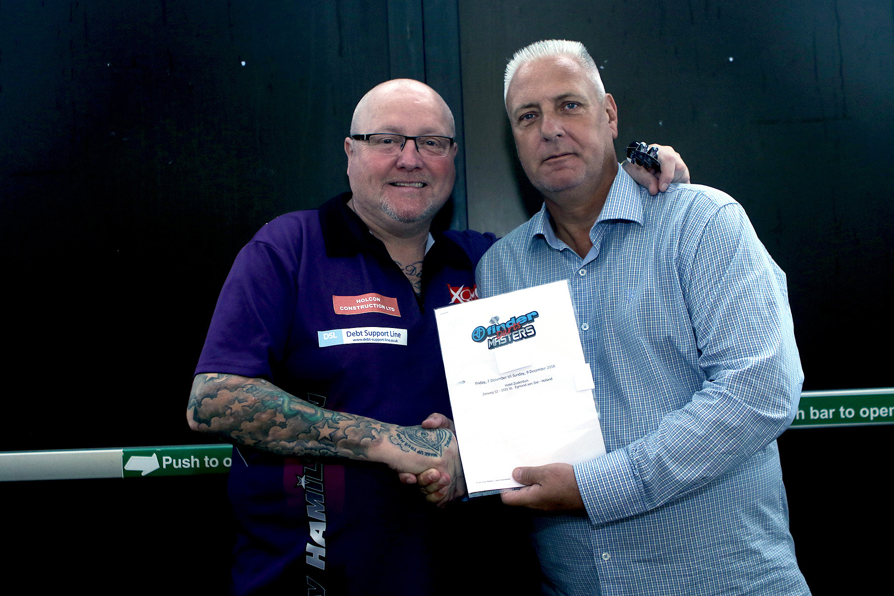 Andy Hamilton 'The Hammer' krijgt de wildcard. (Foto: aangeleverd).