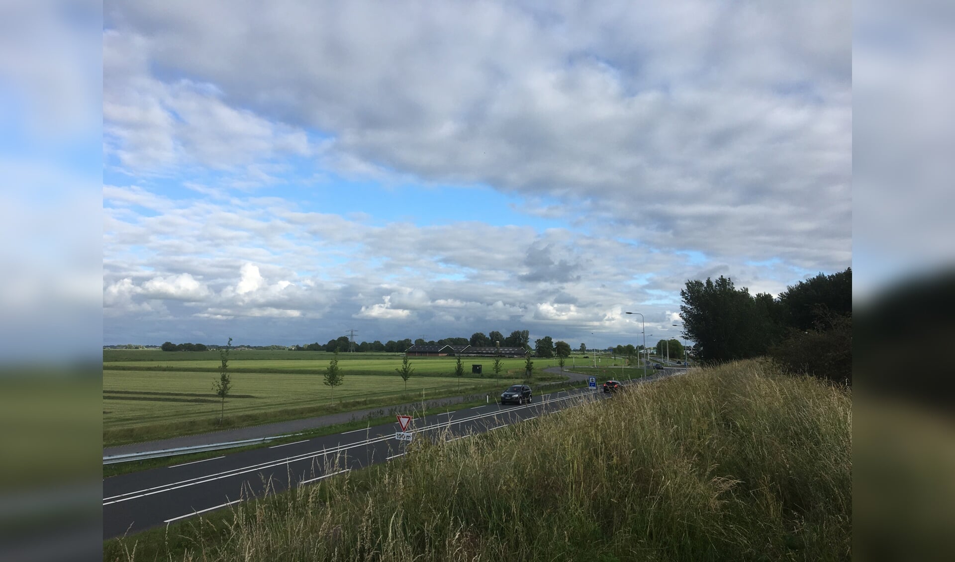 De provinciale weg N241 tussen Schagen en het Verlaat krijgt permanente verlichting. (Foto: Provincie Noord-Holland)