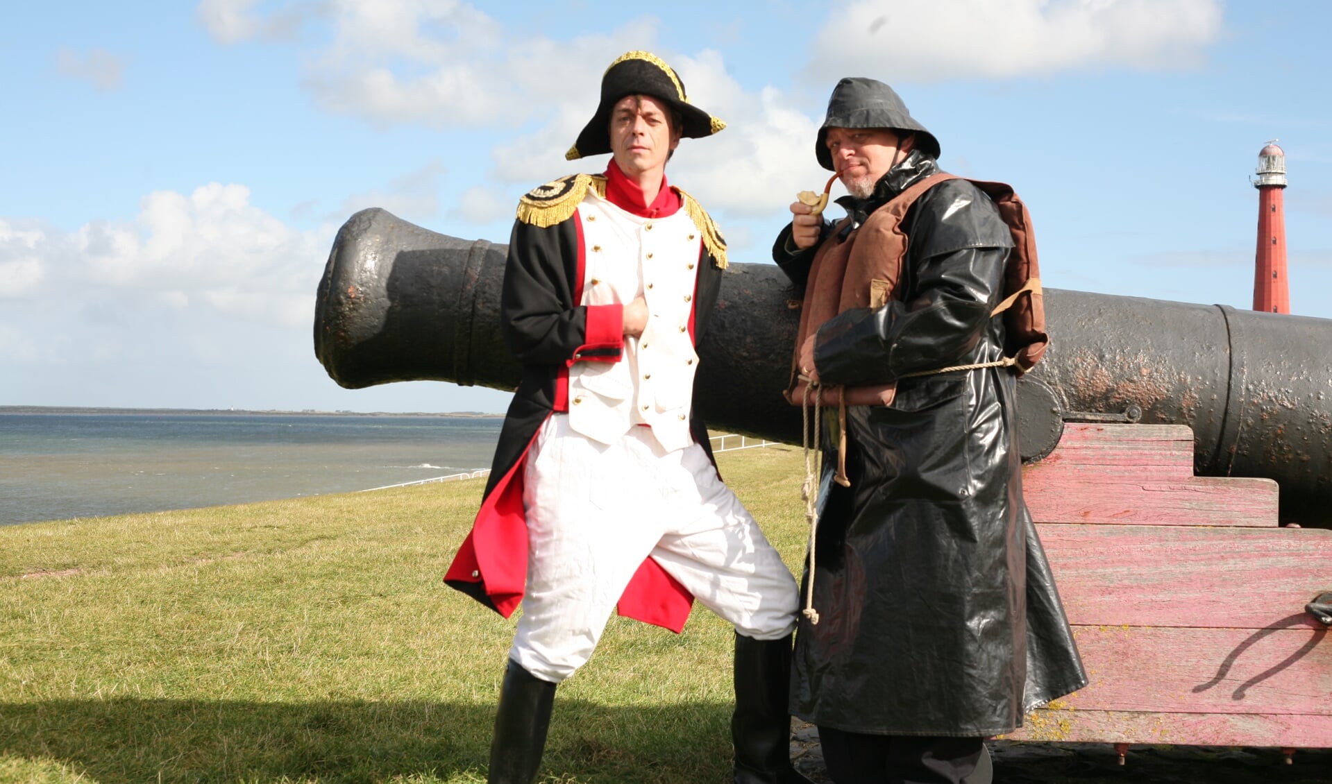 Napoleon en Dorus Rijkers hebben een belangrijke rol in de geschiedenis van Den Helder gespeeld. (Foto: aangeleverd)