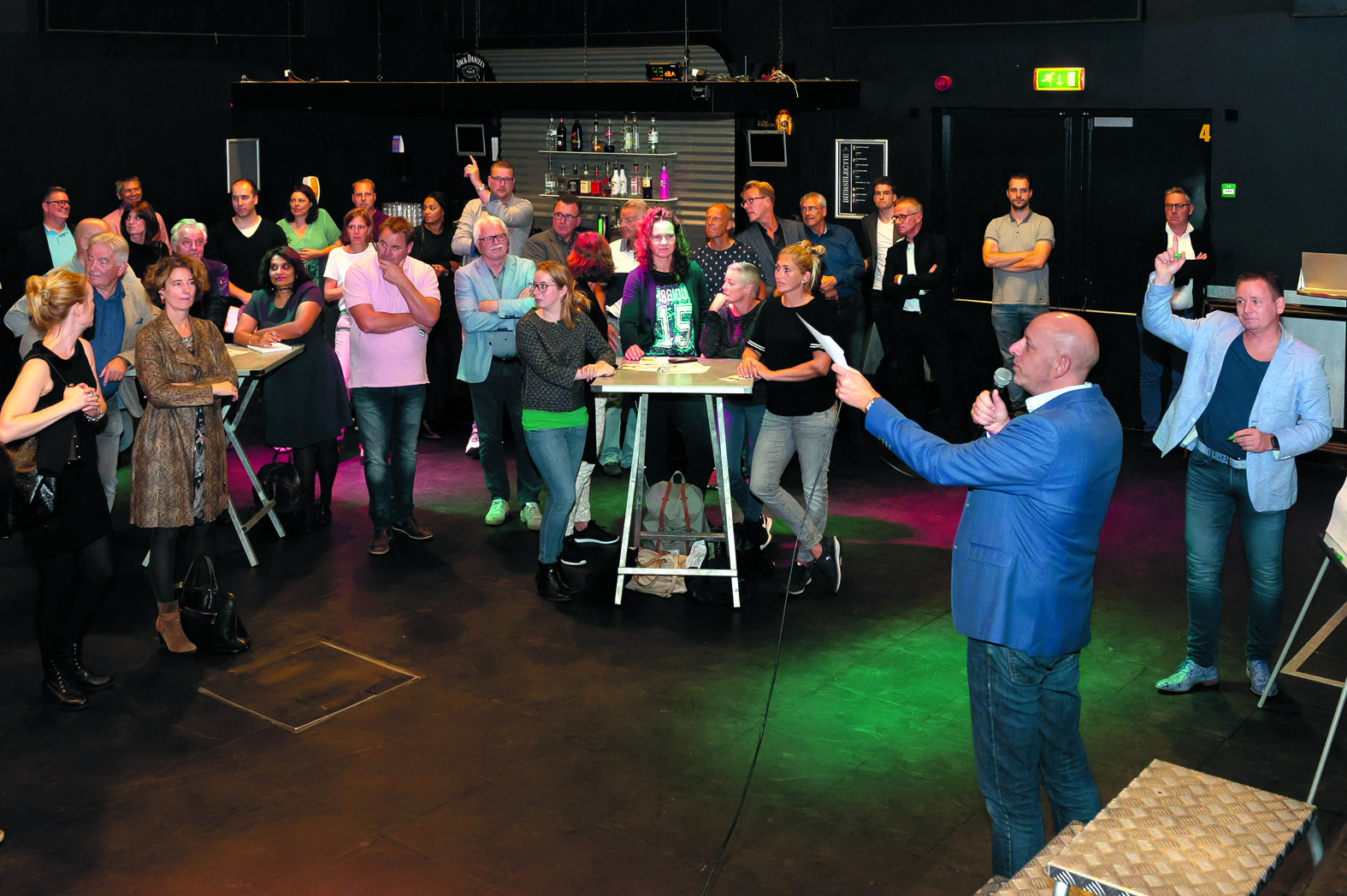 Recentelijk was er een update over de stand van zaken tot nu toe. Zo'n honderd aanwezigen lieten zich bijpraten. (Foto: Han Giskes)
