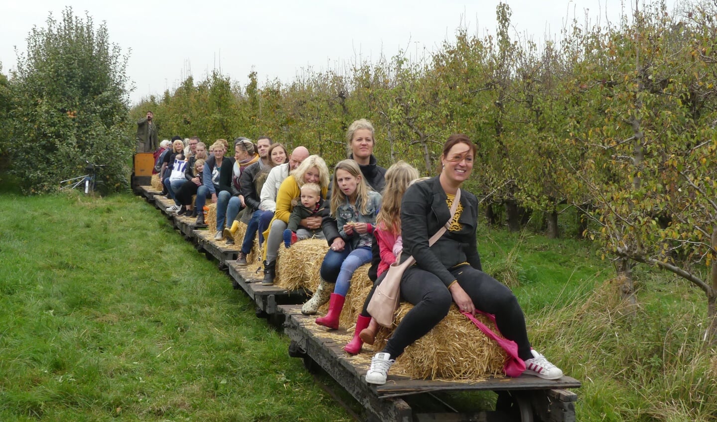 Kinderen plukten zich raak! (Foto: Cees Bandt)