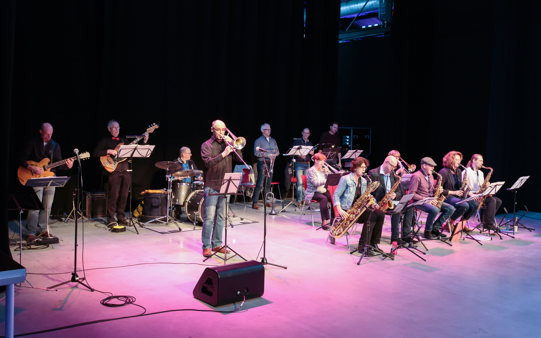 Bigband 'Frankie goes to..'. (Foto: aangeleverd)
