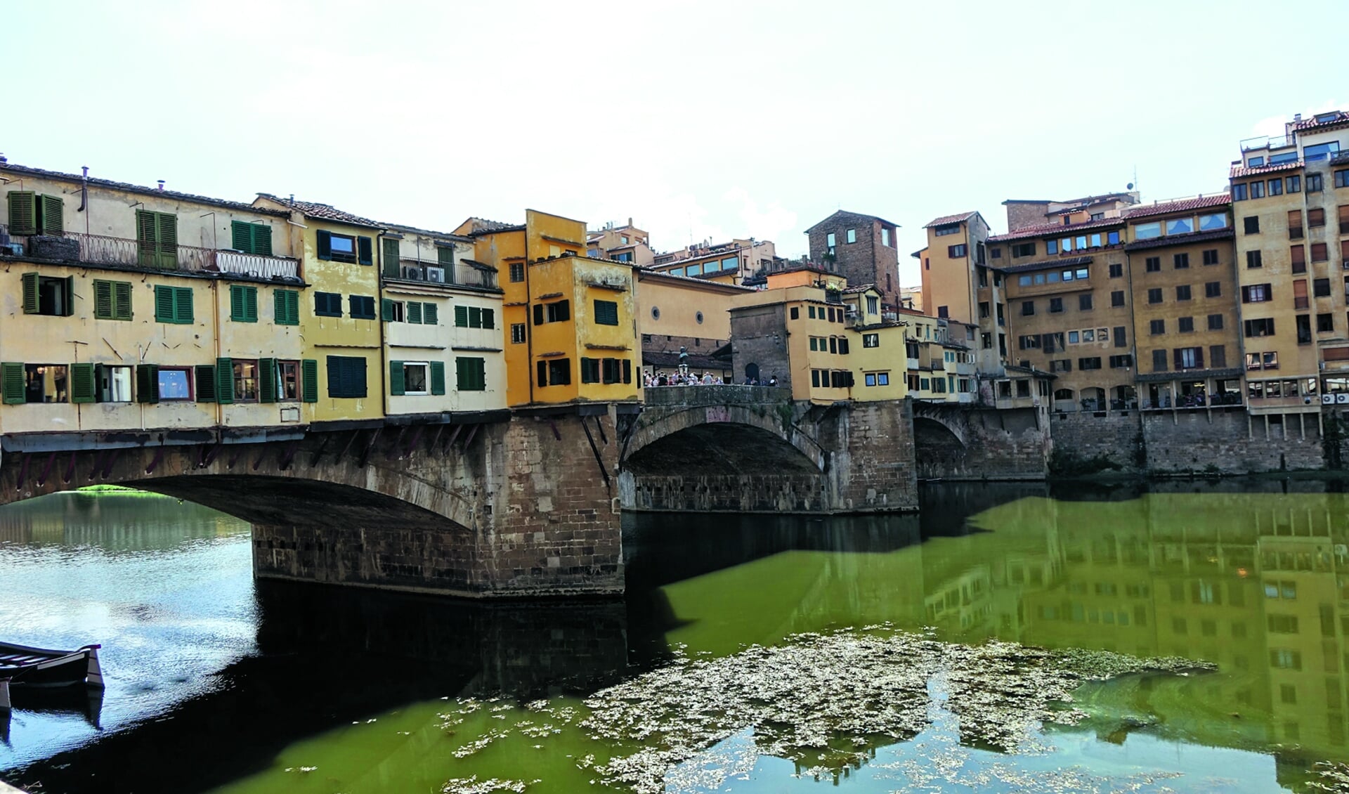 De Ponte Vecchio, oftewel oude brug, in Florence. (Foto: aangeleverd)