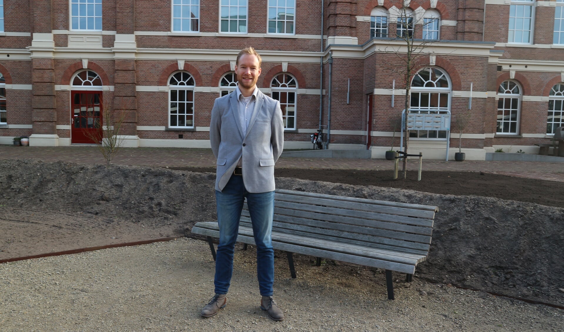 Maarten Wiedemeijer : 'Het is ontzettend moeilijk om in Haarlem aan een goede en betaalbare woning te komen' ( Foto: Christa Warmerdam) 