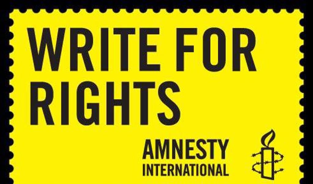 'Write for Rights' voor Amnesty