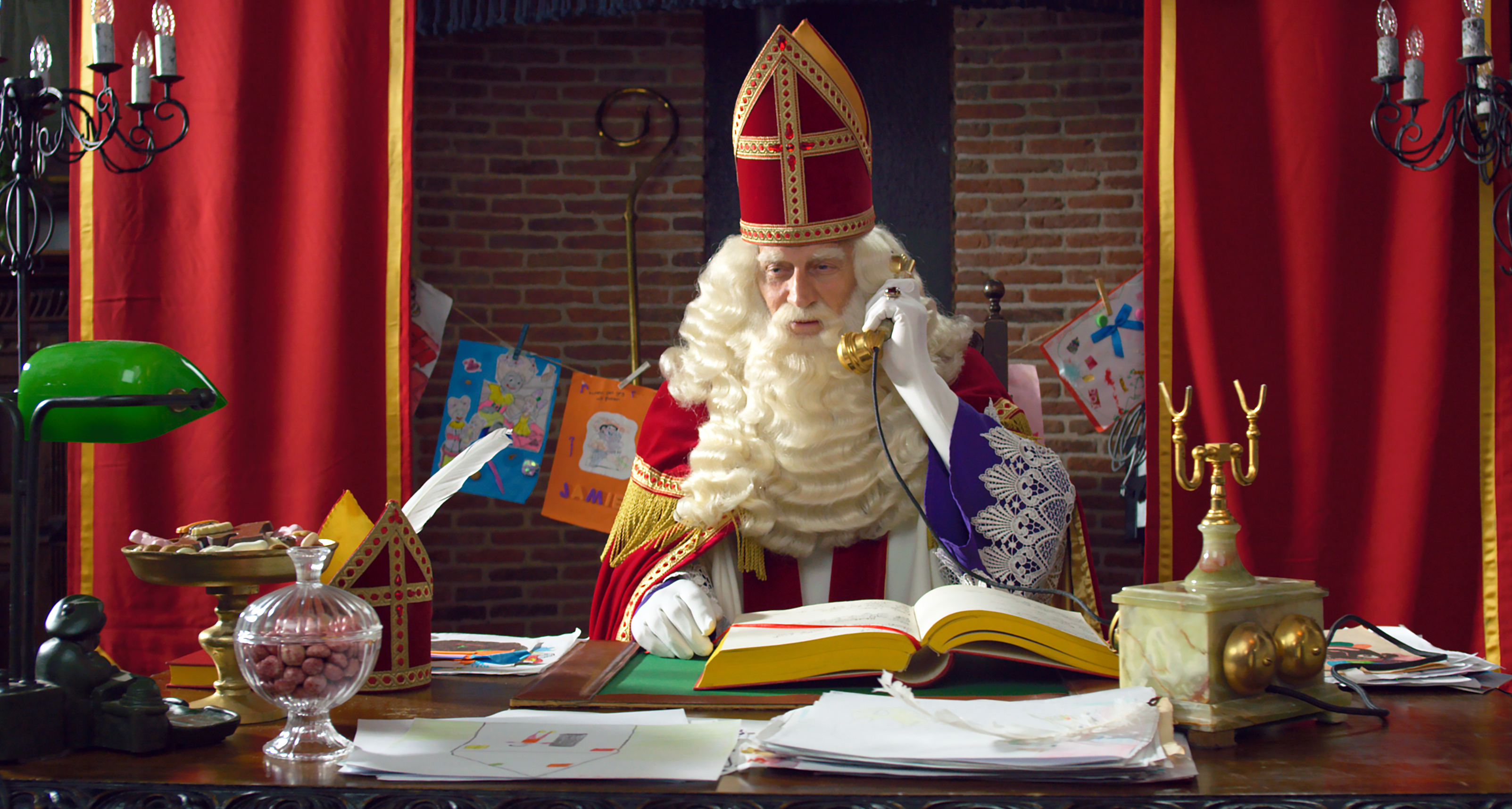 Sinterklaas en de vlucht door de lucht