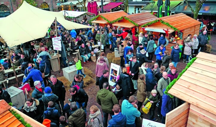 De Kerstmarkt van vorig jaar werd bezocht door ruim 30.000 bezoekers. (Foto: aangeleverd).