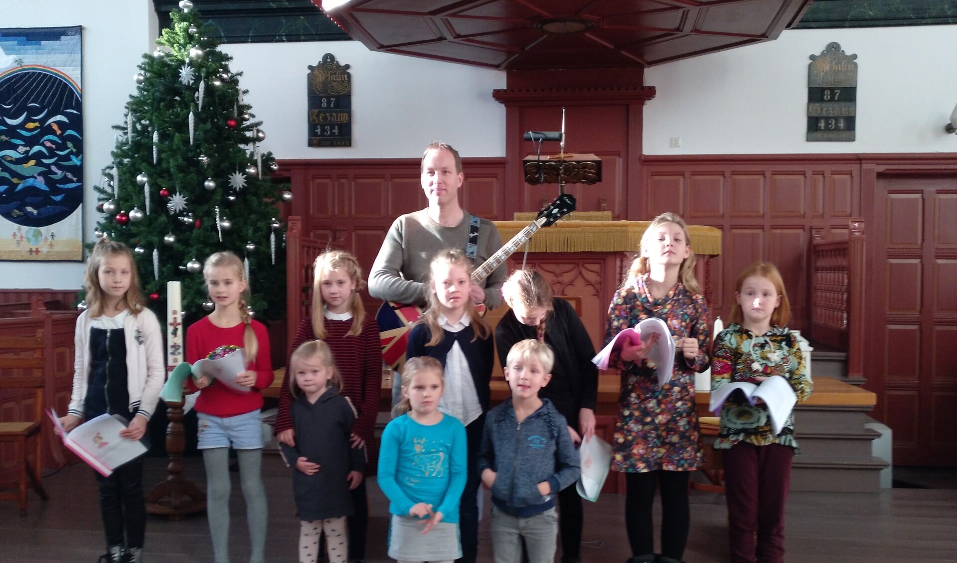 Vier maandag 24 december het kinderkerstfeest in Grote Kerk Schagen. (Foto: aangeleverd)